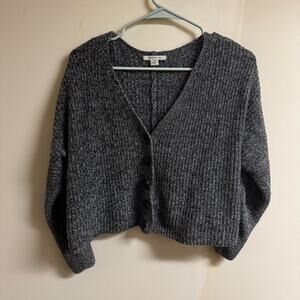Grey american eagle cardigan cardigan